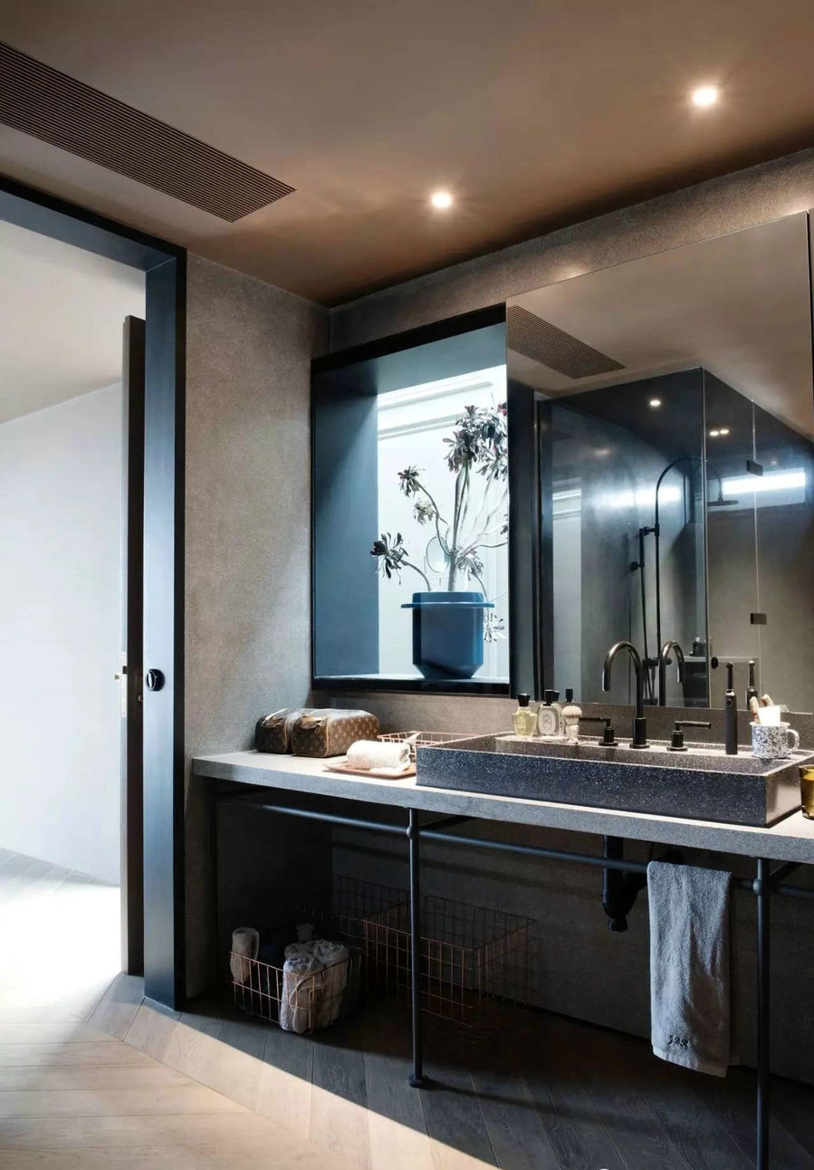 Bên trong căn duplex tối giản của 'tổng tài' Tỉnh Bách Nhiên (ảnh 15)
