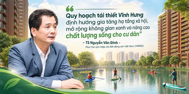 rel="lightbox" Tái thiết Vĩnh Hưng: "Vùng trũng" ven sông Hồng sẽ bứt phá thành "đất vàng" đại đô thị - Ảnh 2.