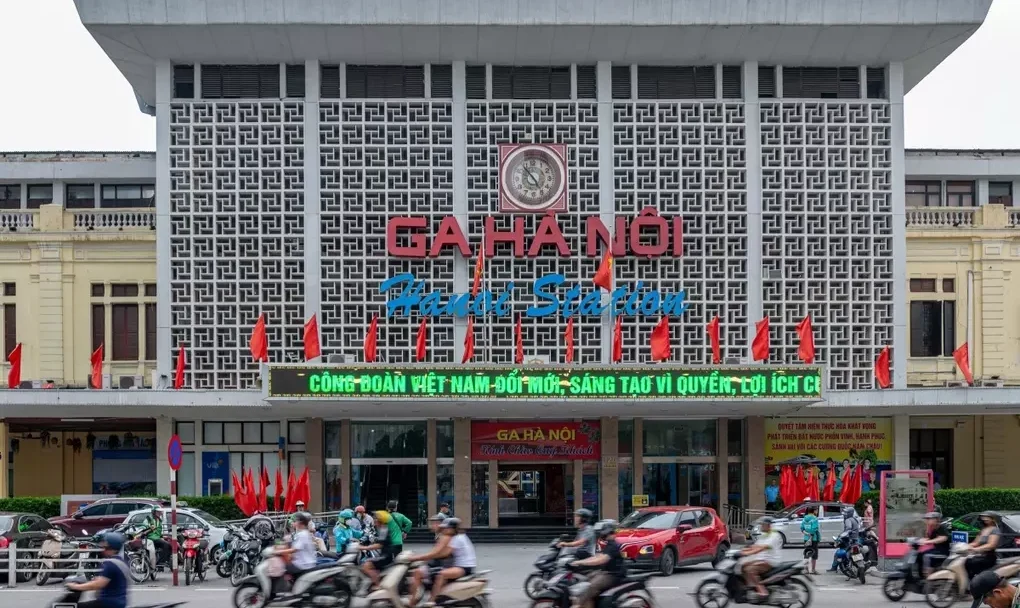 Ga Hà Nội trong tương lai là ga đường sắt đô thị. Ảnh: Thế Bằng