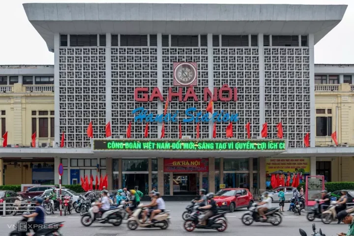 Ga Hà Nội trong tương lai là ga đường sắt đô thị. Ảnh: Thế Bằng