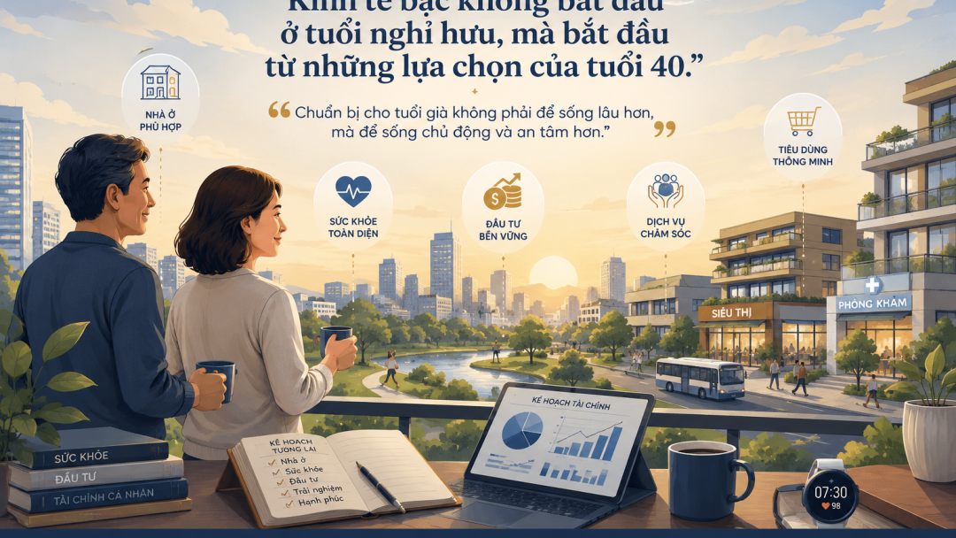 Mua nhà, đầu tư, chăm sóc sức khỏe: 5 xu hướng của kinh tế bạc mà người 40+ nên biết từ bây giờ - Ảnh 1.