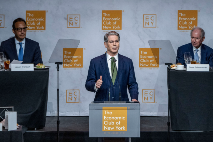 Bài phát biểu của Bộ trưởng Tài chính Scott Bessent tại Câu lạc bộ Kinh tế New York