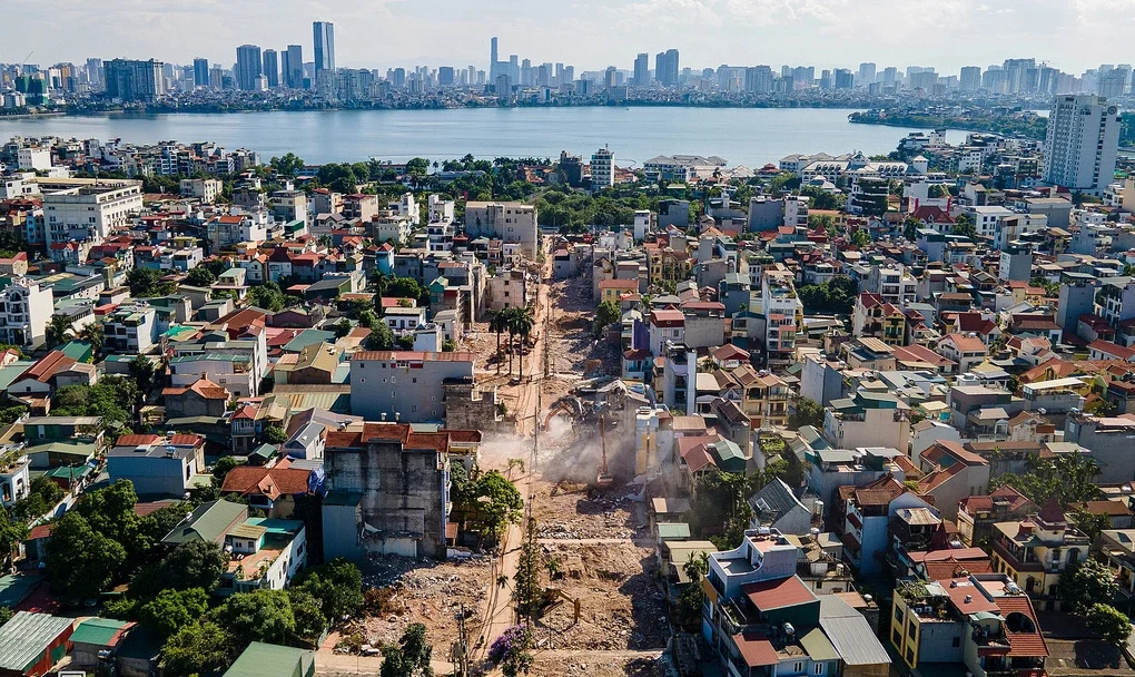 Bất động sản trung tâm Hà Nội. Ảnh: Thế Bằng