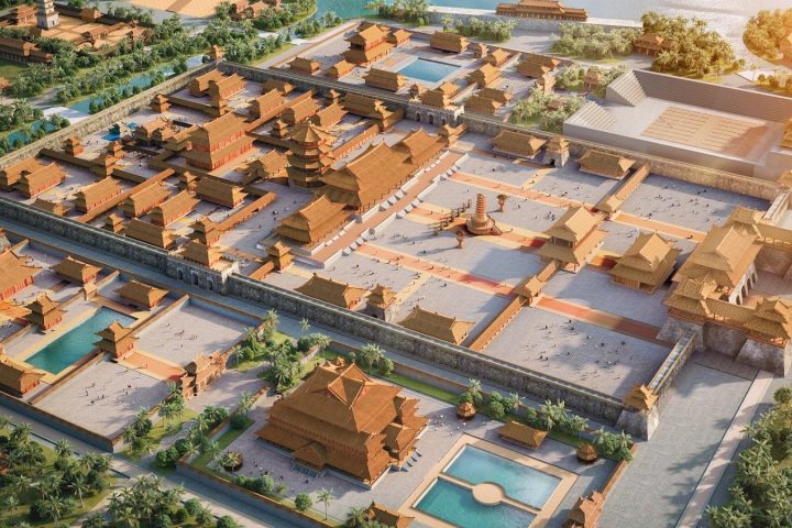 Sun Group làm phim trường cổ trang 279 ha, tham vọng tạo “Hoành Điếm Việt Nam”: Tái hiện Hoàng thành Thăng Long và cuộc sống 1.000 năm trước- Ảnh 1.